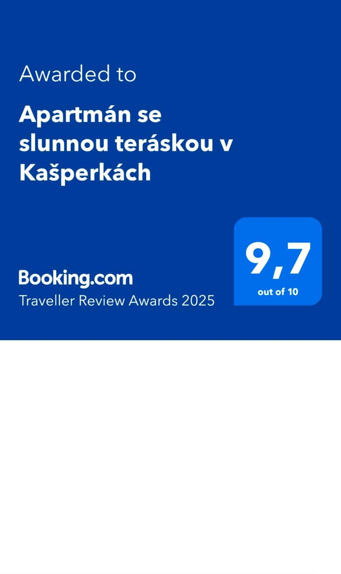 Apartman Se Slunnou Teraskou V Kasperkach Kasperske Hory Bagian luar foto